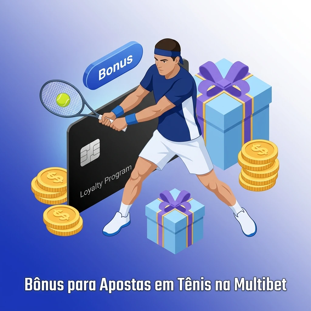 Bônus de boas-vindas Multibet para apostas esportivas em tênis com requisitos de rollover