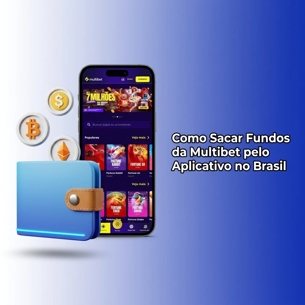Passo a passo para sacar fundos da Multibet pelo aplicativo móvel usando Pix no Brasil